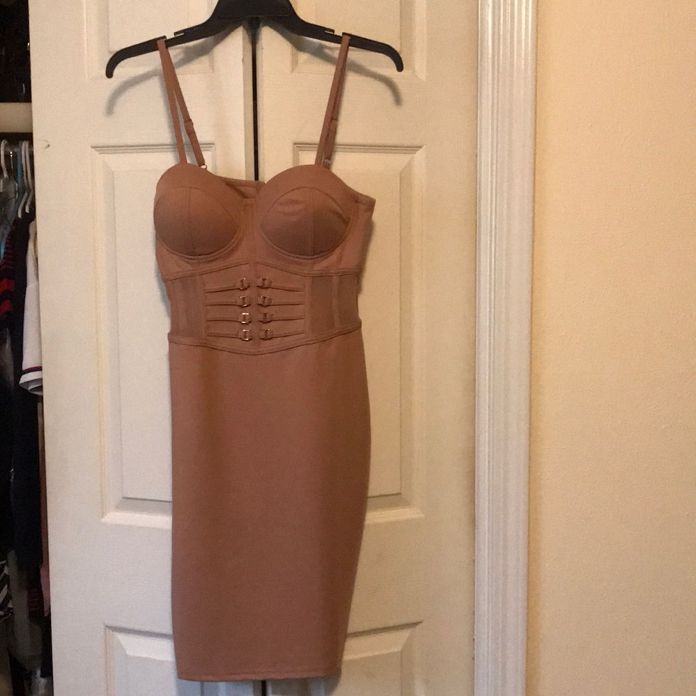 Nude Dress Size Medium. Never worn
